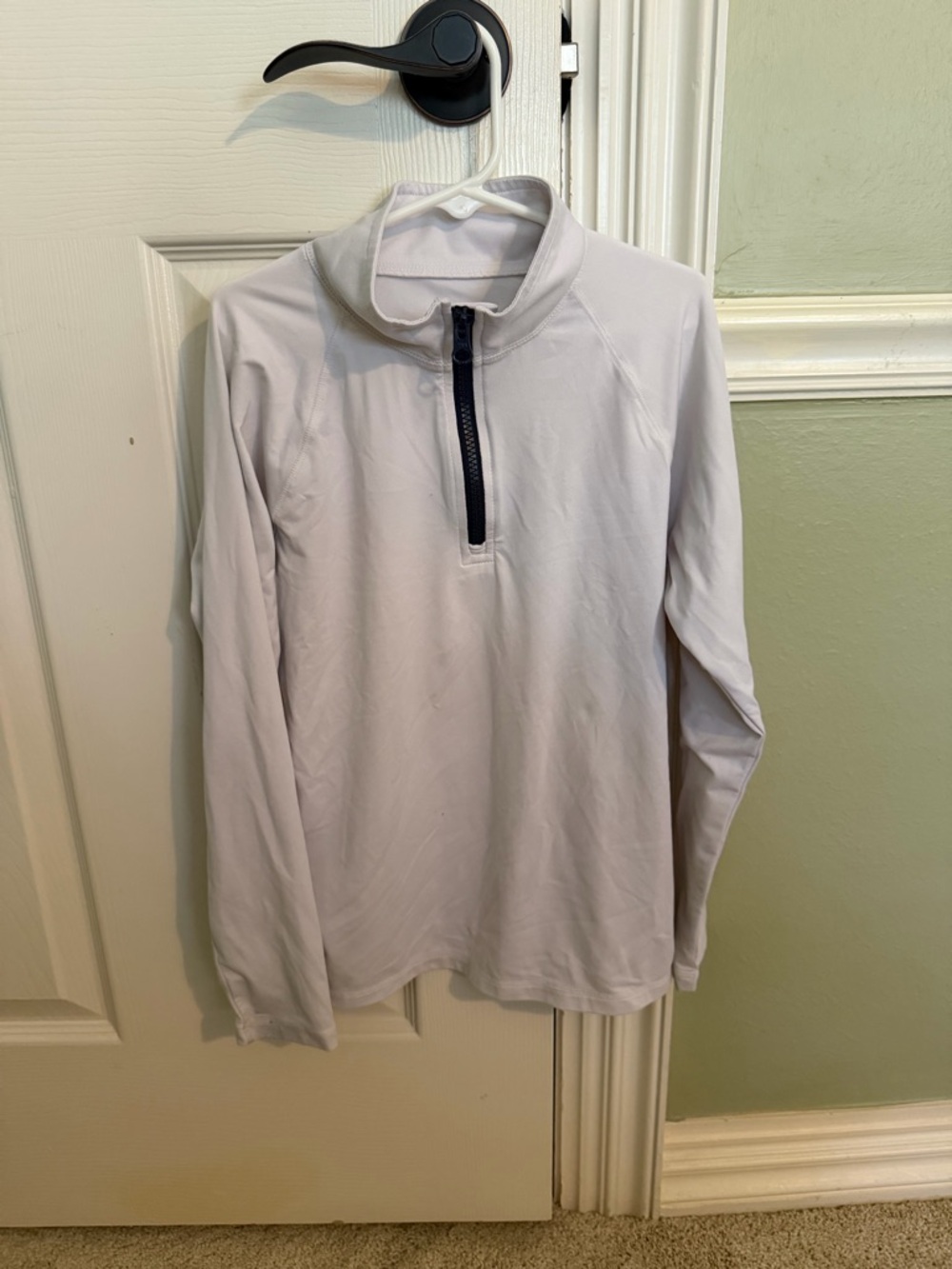 JCrew Boys Quarter-Zip Long Sleeve Top